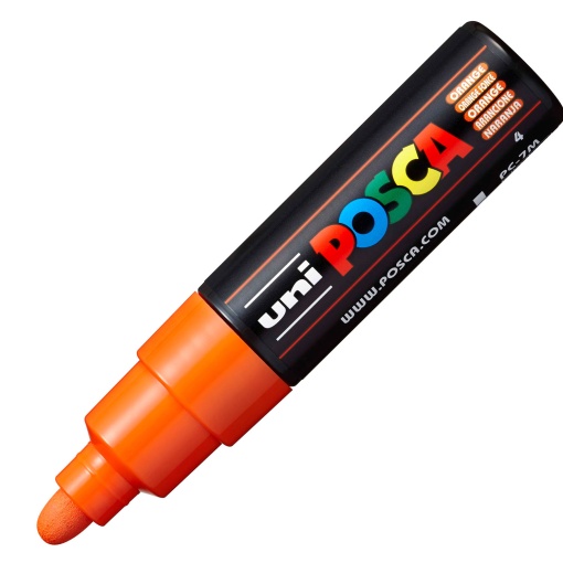 Marcador POSCA Pc-7m grosso 4,5-5,5mm laranja