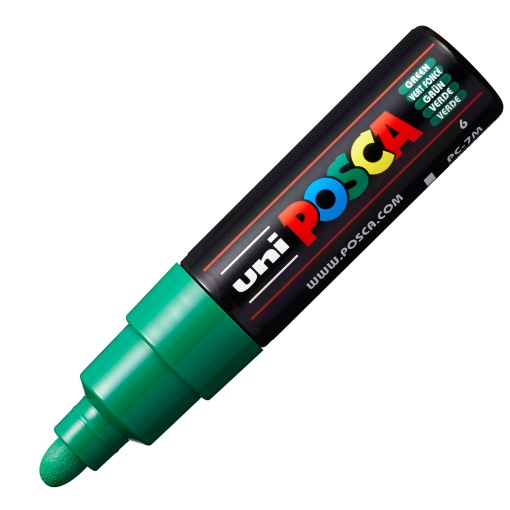 Marcador POSCA Pc-7m grosso 4,5-5,5mm verde
