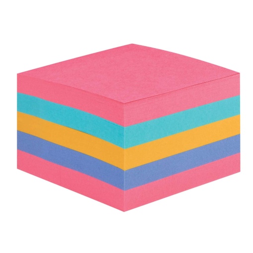 Bloco de notas aderentes POST-IT 2028-ss-rbwc Super Stick 76x76mm - 440 folhas