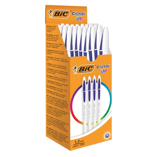BIC Cristal Up 1.2mm blue ballpoint pen