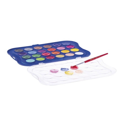 Aguarelas GIOTTO com 24 cores 23mm