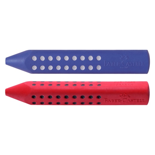Borracha FABER-CASTELL Grip 2001 Triangular Sortido