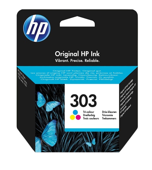 Tinteiro HP 303 Cores T6N01AE Envy Photo 6220/6230/6232