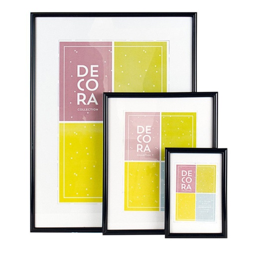 Moldura de plástico DEMARK 45 10x15cm preto