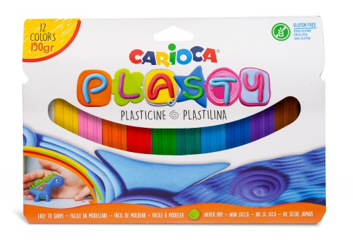 Plasticina CARIOCA 12 Cores x 12,5g