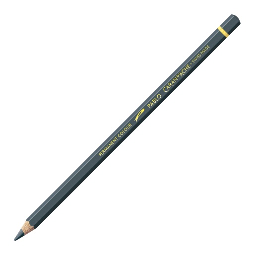 Lápis de Cor Caran D'ache Pablo Preto Grisalho 008