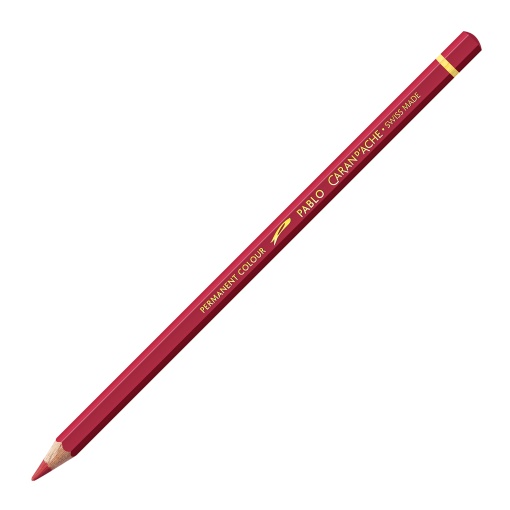 Lápis de Cor Caran D'ache Pablo Vermelho Índio 075