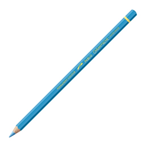 Lápis de Cor Caran D'ache Pablo Azul Pastel 151