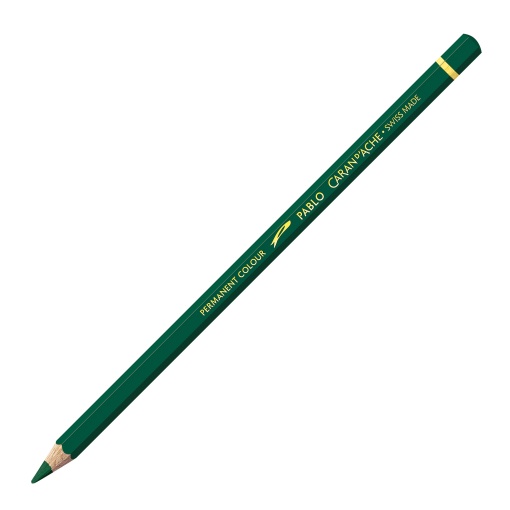 Lápis de Cor Caran D'ache Pablo Verde Escuro 229