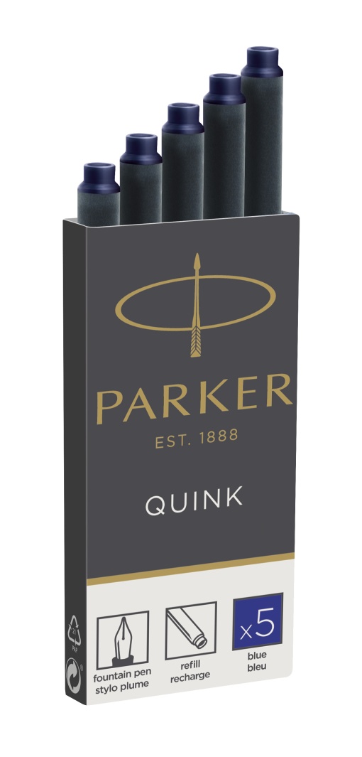 Recarga para Caneta PARKER Azul com 5