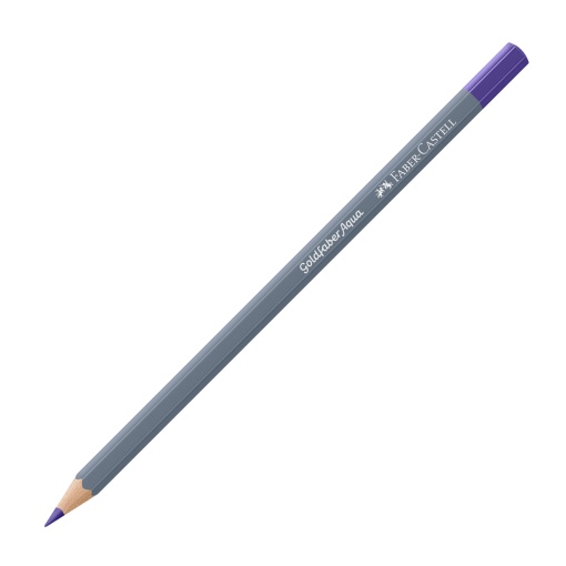 Lápis de Cor Aguarelável FABER-CASTELL Goldfaber Aqua Violeta Roxa 136