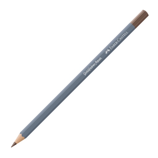 Lápis de Cor Aguarelável FABER-CASTELL Goldfaber Aqua Castanho 176