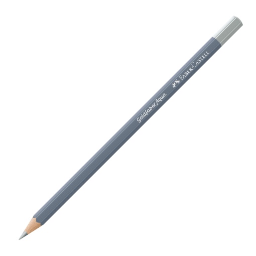 Lápis de Cor Aguarelável FABER-CASTELL Goldfaber Aqua Prateado 251