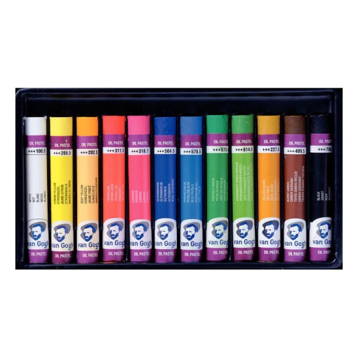 Pastel Óleo Van Gogh com 12 Cores