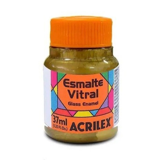 Esmalte Vitral ACRILEX Dourado Solar 598 37ml