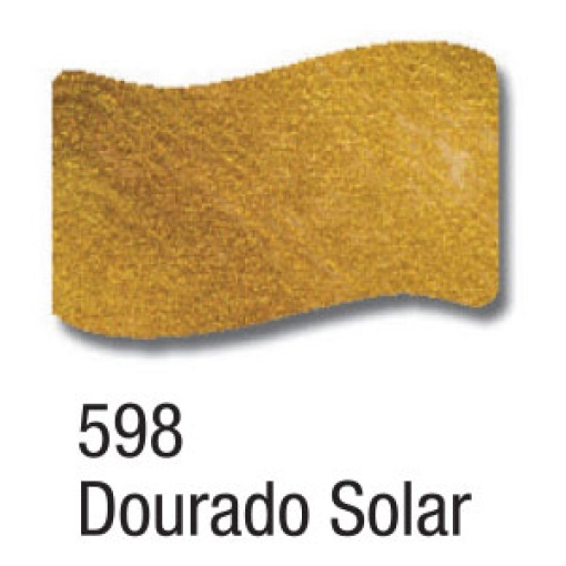 Esmalte Vitral ACRILEX Dourado Solar 598 37ml