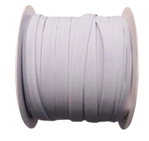 Elástico 10mm Branco (metro)