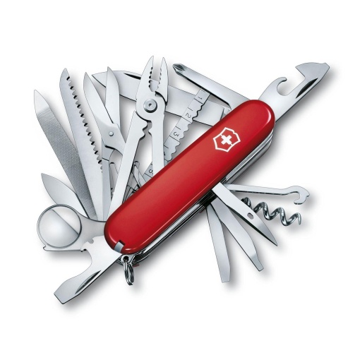 Canivete VICTORINOX Swiss CHAMP 91mm vermelho