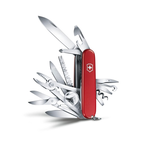 Canivete VICTORINOX Swiss CHAMP 91mm vermelho