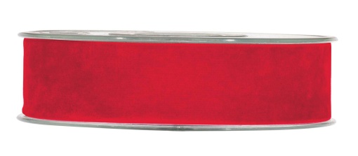 Fita de Veludo MP Double Velvet 25mmx7m Vermelho 08
