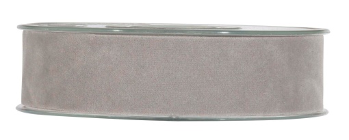 Fita de Veludo MP Double Velvet 25mmx7m Cinza 67