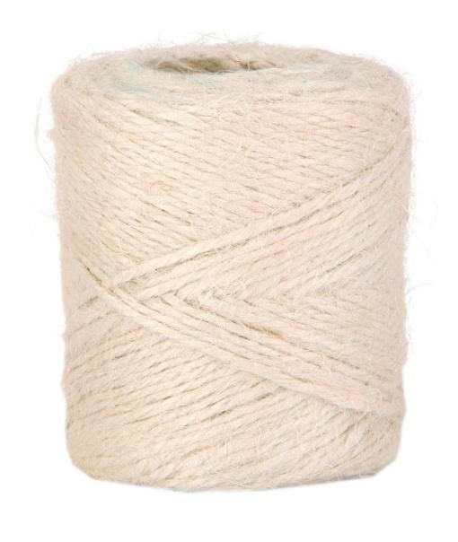 Fio de Juta Branco 100g MP 01