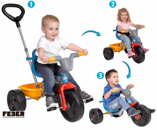 Triciclo Evo Trike 3x1 FEBER FAMOSA