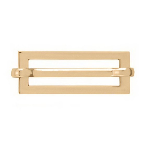 Fivela de Metal com passador retangular 38mm dourado COSE