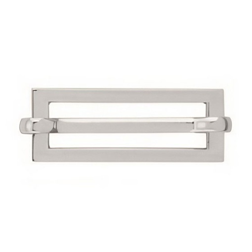 Fivela de metal com passador retangular 38mm prateado COSE 754103.038.0101