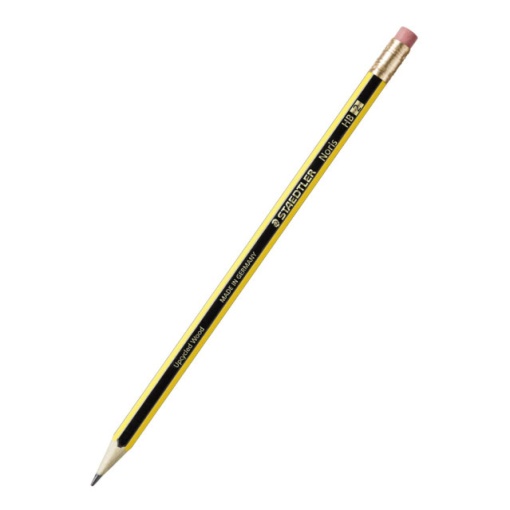 Lápis Grafite com Borracha Noris 122-HB nº 2