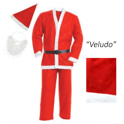 Fato Pai Natal adulto