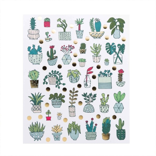 Autocolantes Rico Design Paper Poetry plantas Hygge (6 folhas)