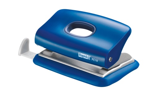 Furador RAPID FC10 10 folhas azul