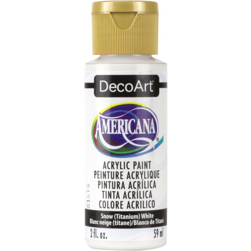 Tinta Acrílica DECOART Americana Branco de Neve DAO1-3 59ml
