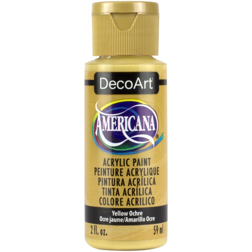 Tinta Acrílica DECOART Americana Amarelo Ocre DAO8-3 59ml