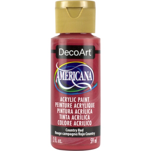 Tinta Acrílica DECOART Americana Vermelho DAO18-3 59ml