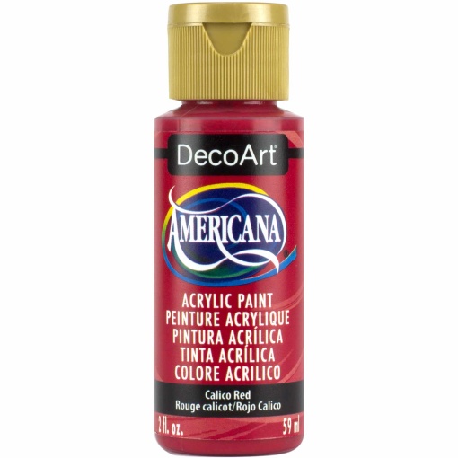 Tinta Acrílica DECOART Americana Vermelho Escuro DAO20-3 59ml