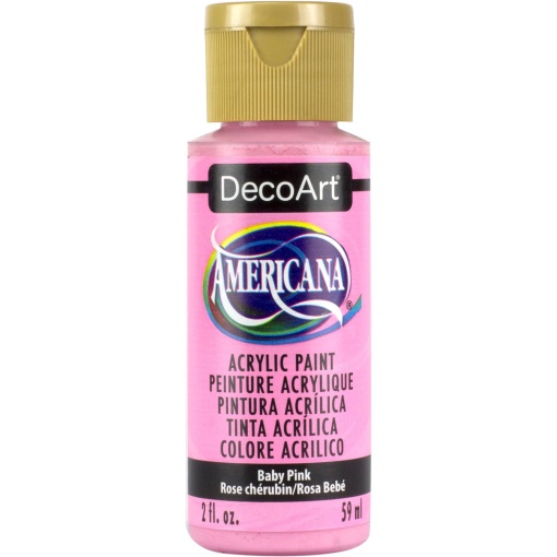 Tinta Acrílica DECOART Americana Rosa Bebé DAO31-3 59ml