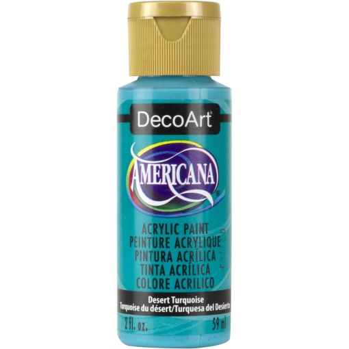 Tinta Acrílica DECOART Americana Azul Turquesa DAO44-3 59ml