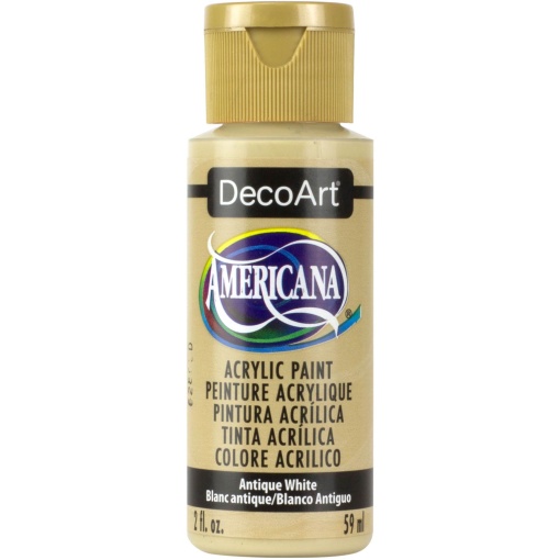 Tinta Acrílica DECOART Americana Branco Antigo DAO58-3 59ml