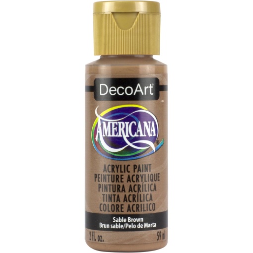 Tinta Acrílica DECOART Americana Castanho DAO61-3 59ml