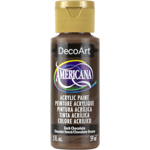 Tinta Acrílica DECOART Americana Chocolate Negro DAO65-3 59ml