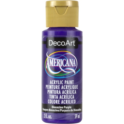 Tinta Acrílica DECOART Americana Roxo Dioxazine DA101-3 59ml