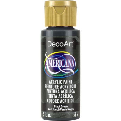 Tinta Acrílica DECOART Americana Verde Negro DA157-3 59ml