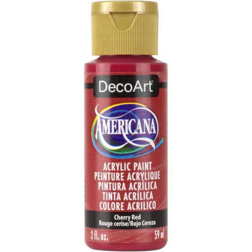 Tinta Acrílica DECOART Americana Vermelho Cereja DA159-3 59ml