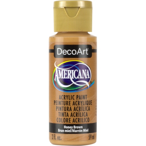 Tinta Acrílica DECOART Americana Castanho Mel DA163-3 59ml