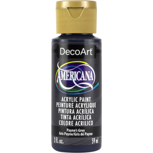 Tinta Acrílica DECOART Americana Azul Eléctrico Escuro DA167-3 59ml