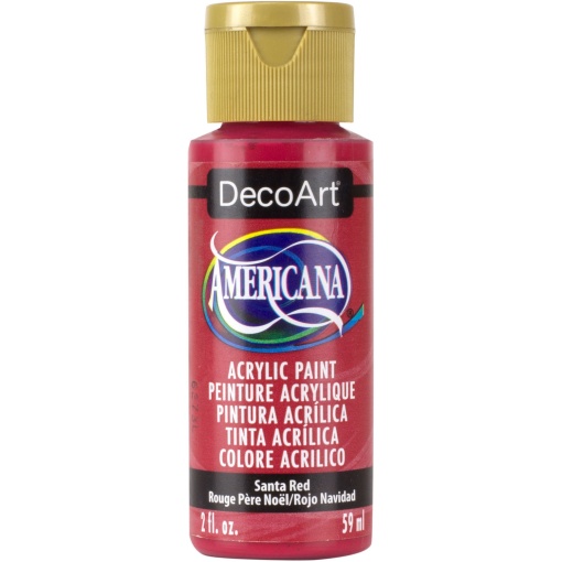 Tinta Acrílica DECOART Americana Vermelho Pai Natal DA170-3 59ml