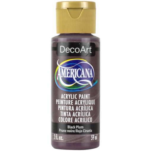 Tinta Acrílica DECOART Americana Preto Ameixa DA172-3 59ml