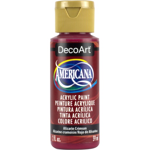 Tinta Acrílica DECOART Americana Carmesim Alizarina DA179-3 59ml